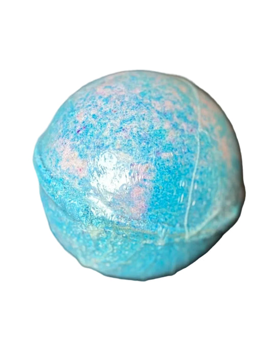 Wick’ety Wack - Ice Blue Soda Bath Bomb - divasdenau