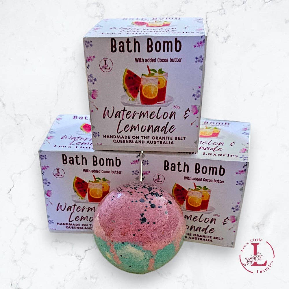 Watermelon & Lemonade Bath Bombs - divasdenau