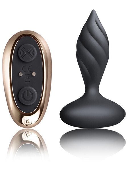Rocks Off - Petite Sensations - Desire Remote Control Plug - Purple - divasdenau