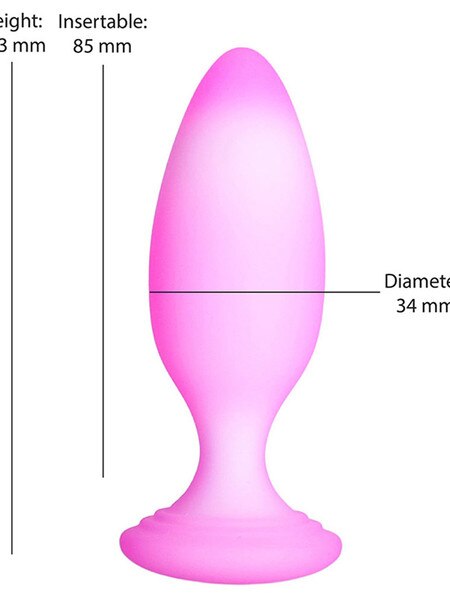 Softies - Dual Layer Anal Plug - Pink