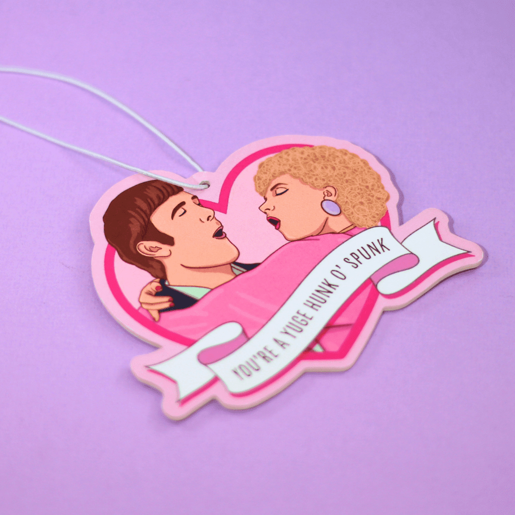 Wick’ety Wack - Kath & Kim Hunk 'O Spunk Air Freshener - divasdenau