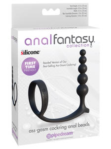 Anal Fantasy Collection - Ass-Gasm Cockring Anal Beads