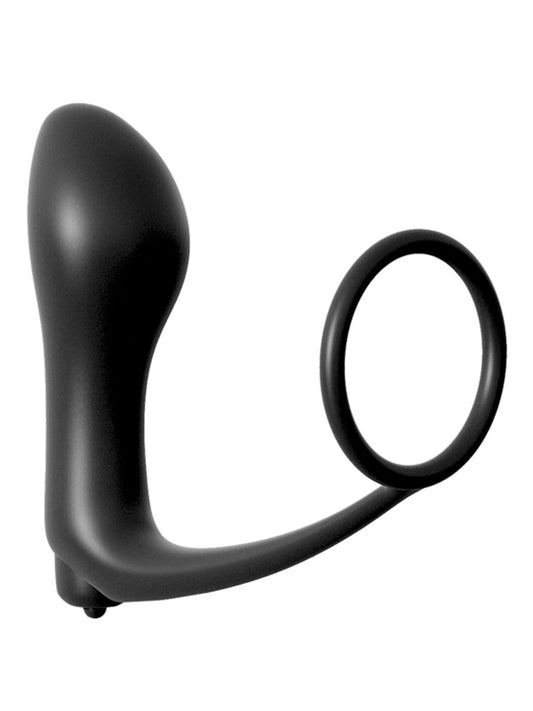 Anal Fantasy Collection - Ass-Gasm Cockring Plug Vibrating - divasdenau