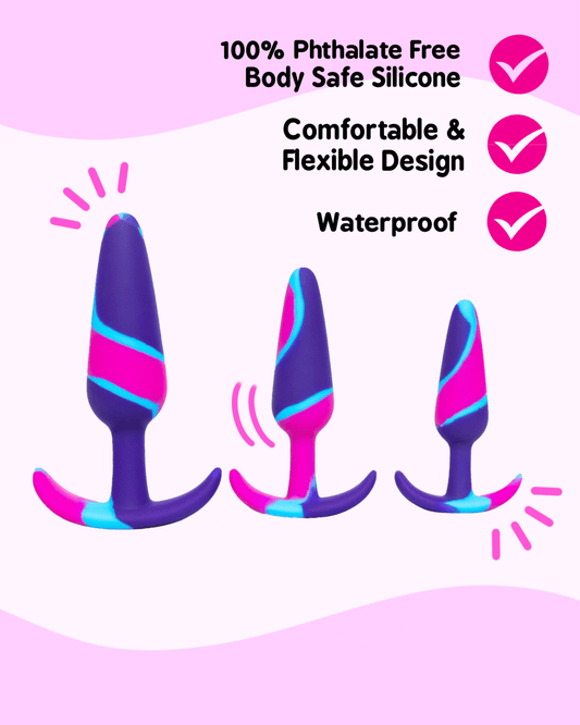 Diva's Den - Soft Touch Plug Set - divasdenau
