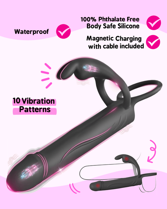 Diva's Den - VibraLink - Wearable Rabbit Vibrator - divasdenau