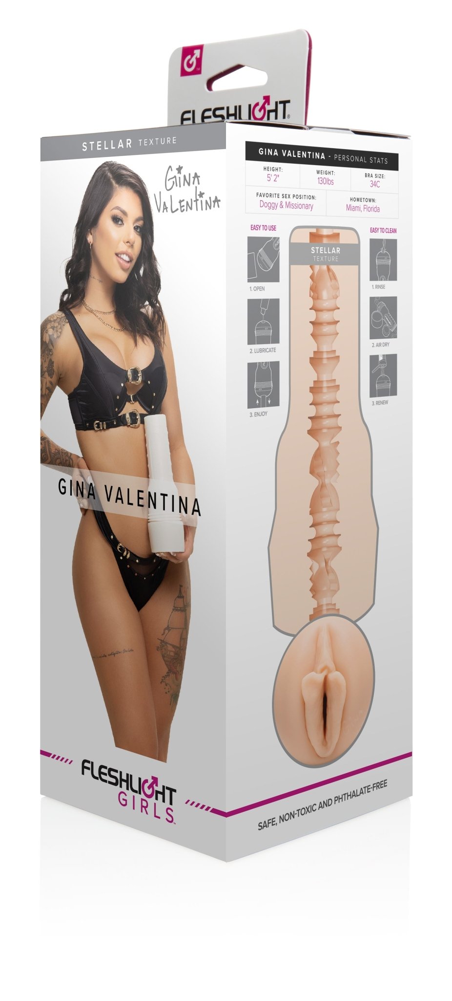 Fleshlight Girls - Gina Valentina - Stellar - divasdenau