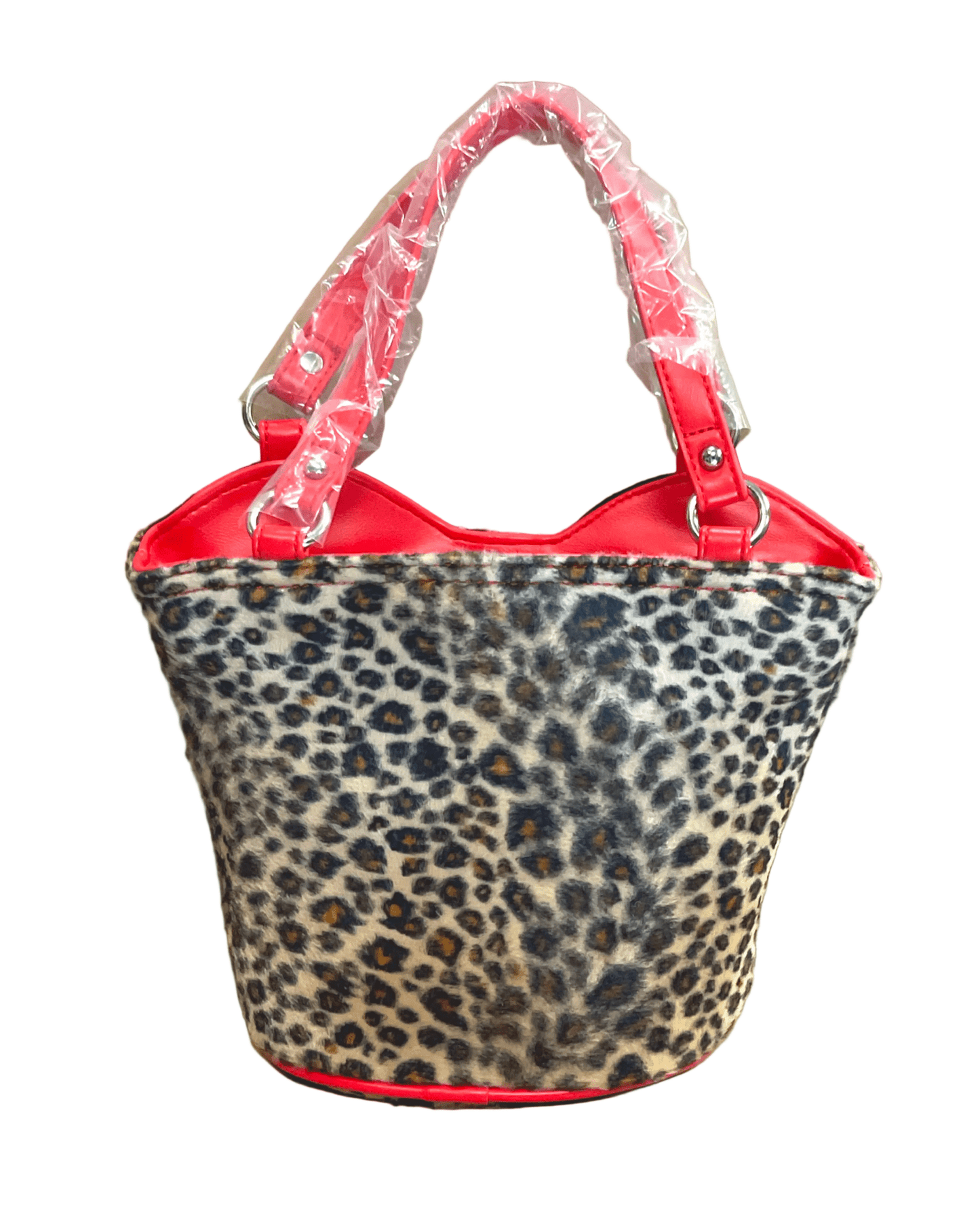 Bustier Handbag - Leopard Print - divasdenau