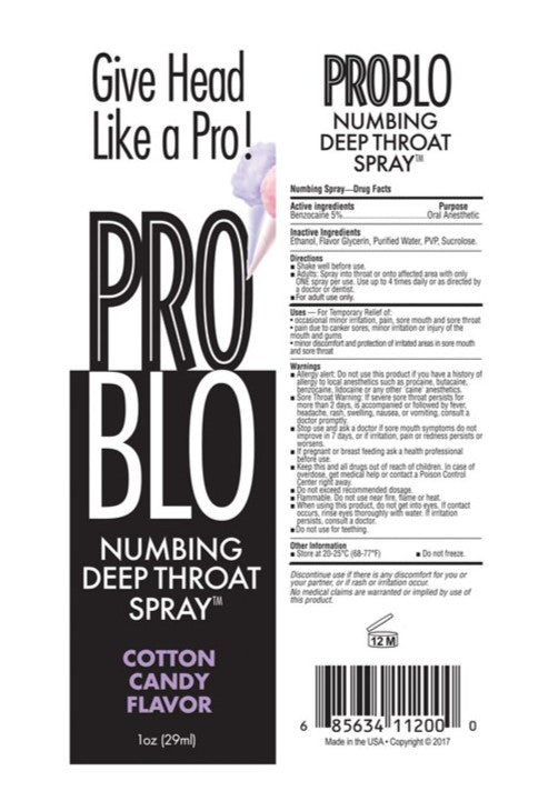 Problo - Deep Throat Spray - 29ml - divasdenau