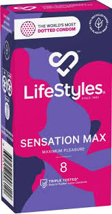LifeStyles - Sensation Max - 8 Pack - divasdenau