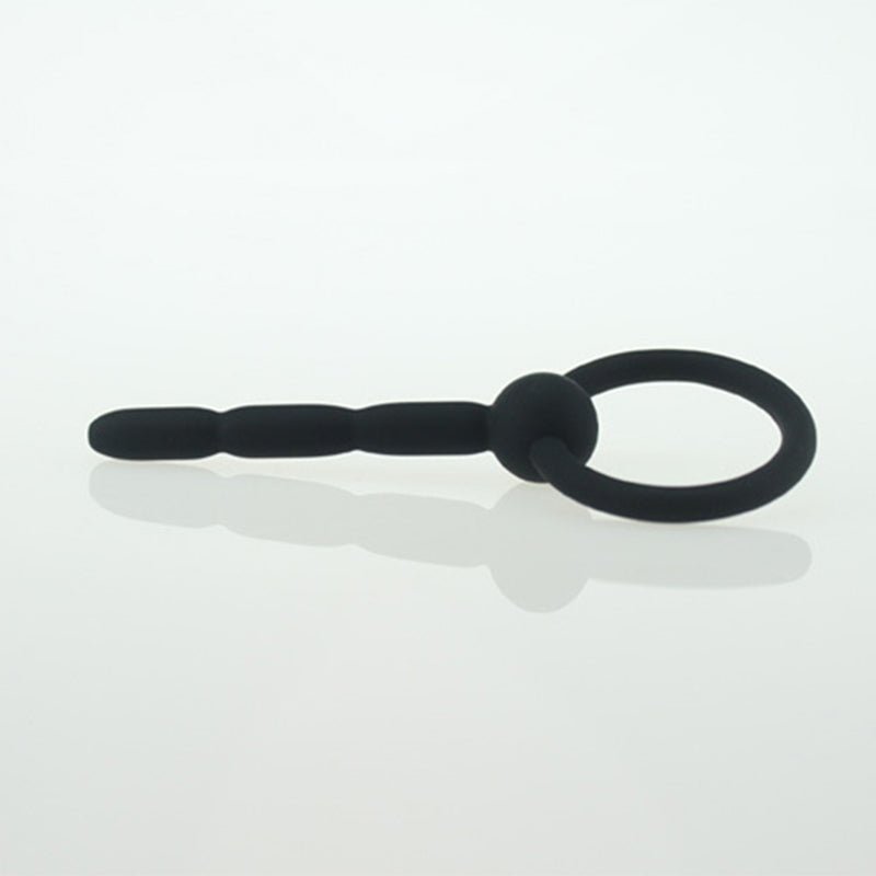 Pull Ring Silicone Penis Plug - divasdenau
