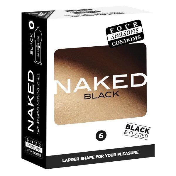Naked - Black - 6 Pack - divasdenau