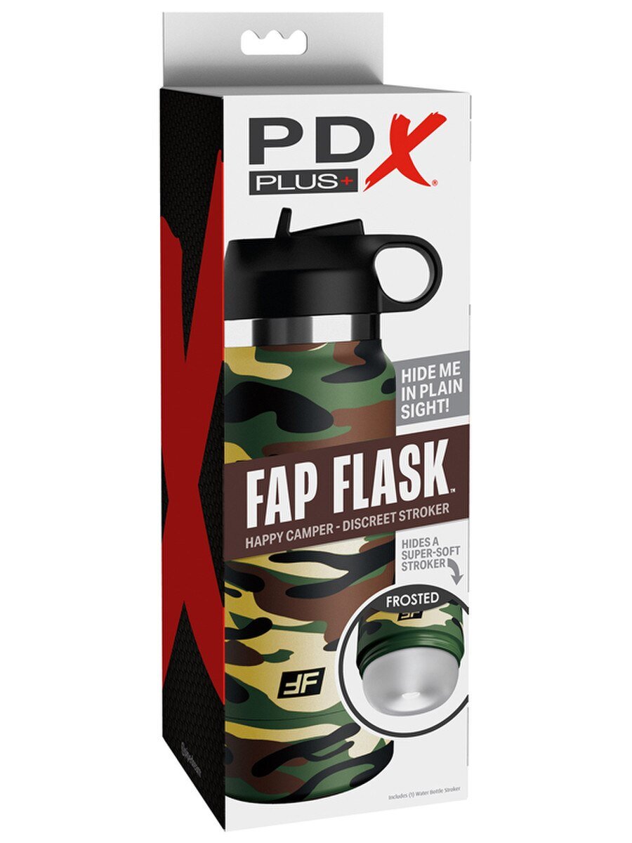PDX Plus - Happy Camper Fap Flask - divasdenau