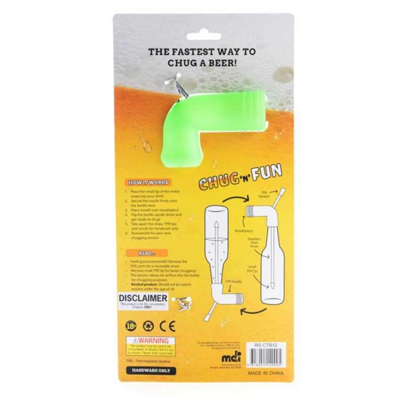 Chug 'n' Fun - Beer Funnel - Green - divasdenau