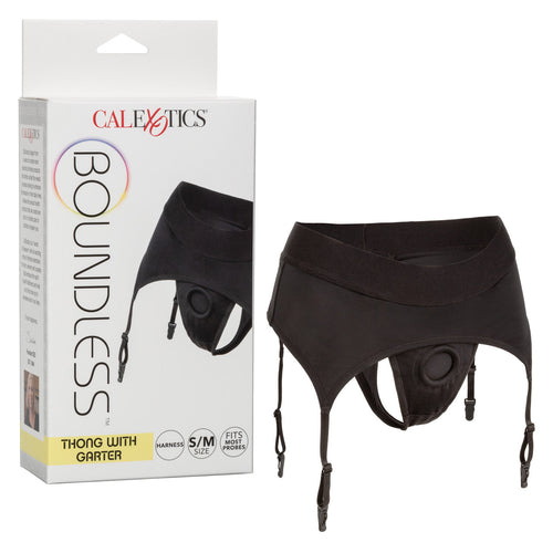 Boundless - Harness Thong with Garter - S/M