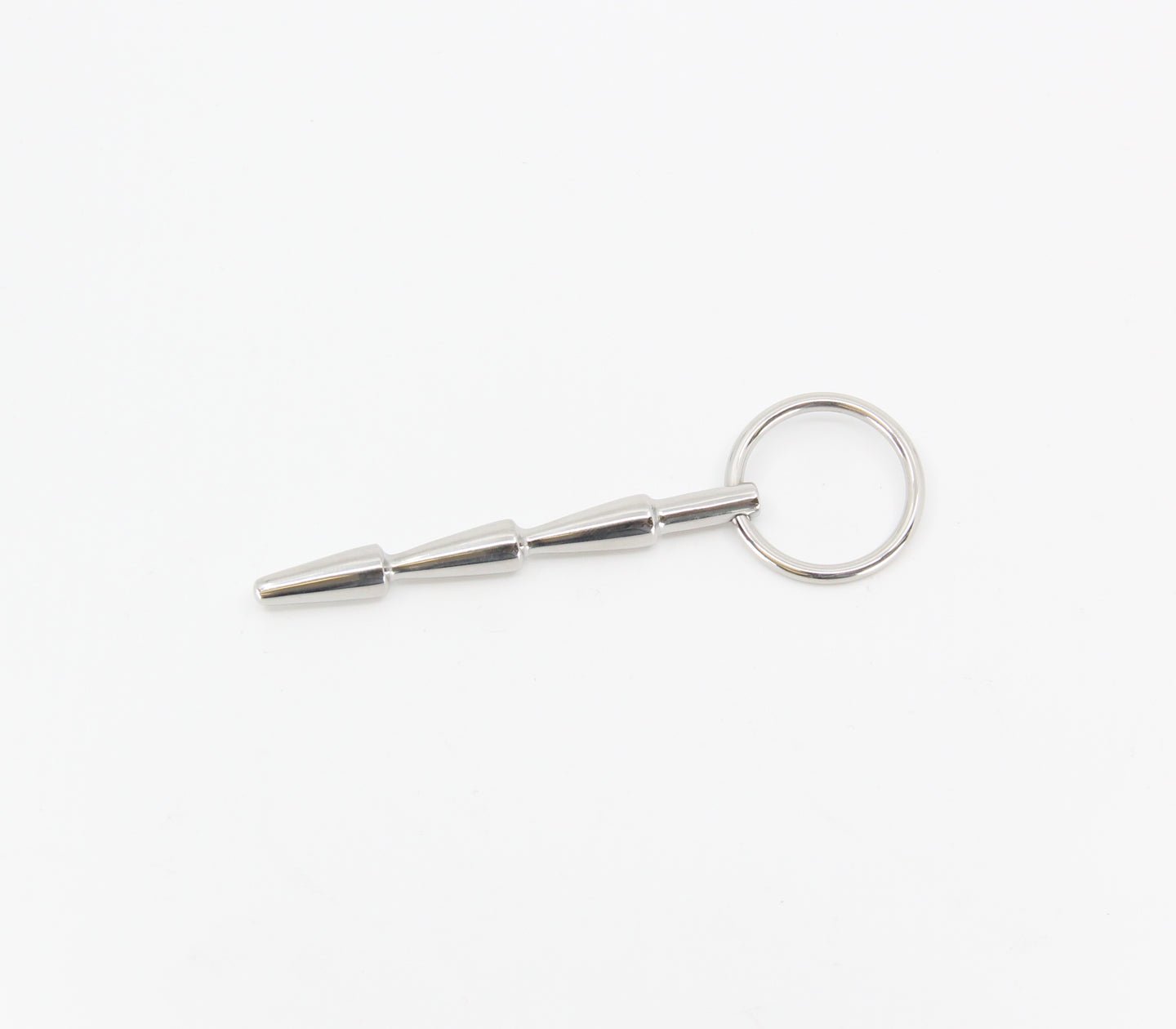 Stainless Steel Urethral Sound With Ring - 014 - divasdenau