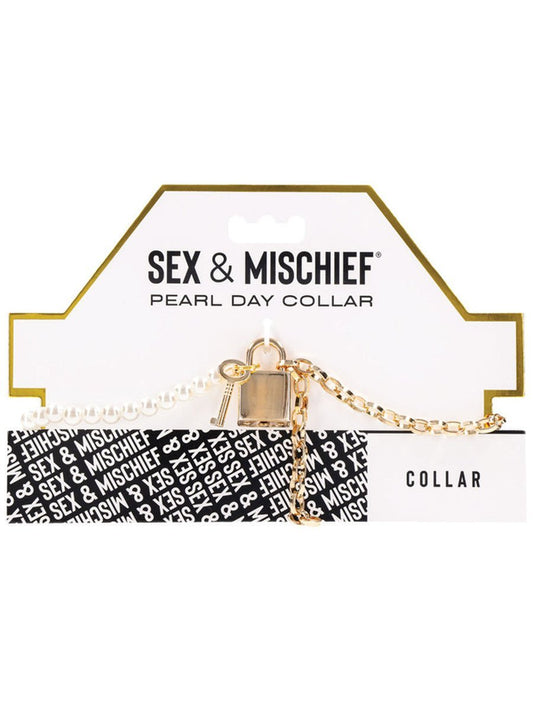 Sex And Mischief - Pearl Day Collar - divasdenau