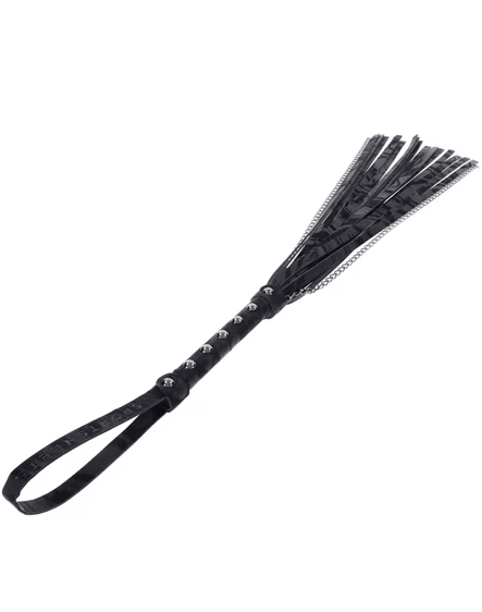Sportsheets - Velvet Noir Chain Flogger - divasdenau
