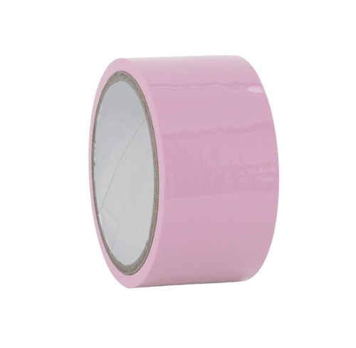 Love in Leather - PVC Bondage Tape - 15M Baby Pink