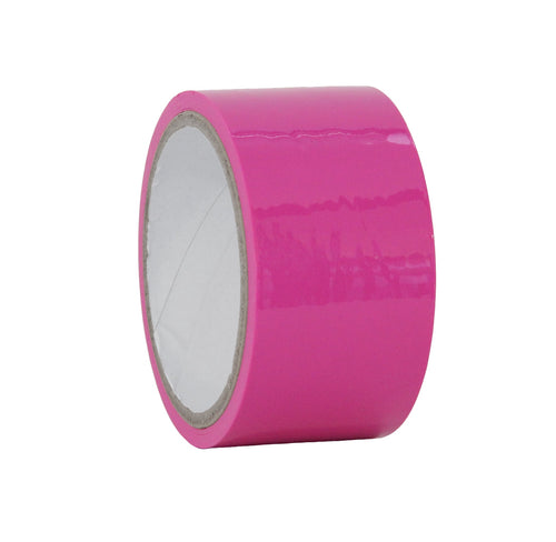 Love in Leather - PVC Bondage Tape - 15M Hot Pink