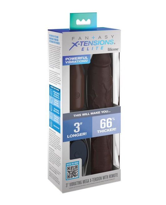 Fantasy X-tensions - Vibrating Extender - 3" - divasdenau