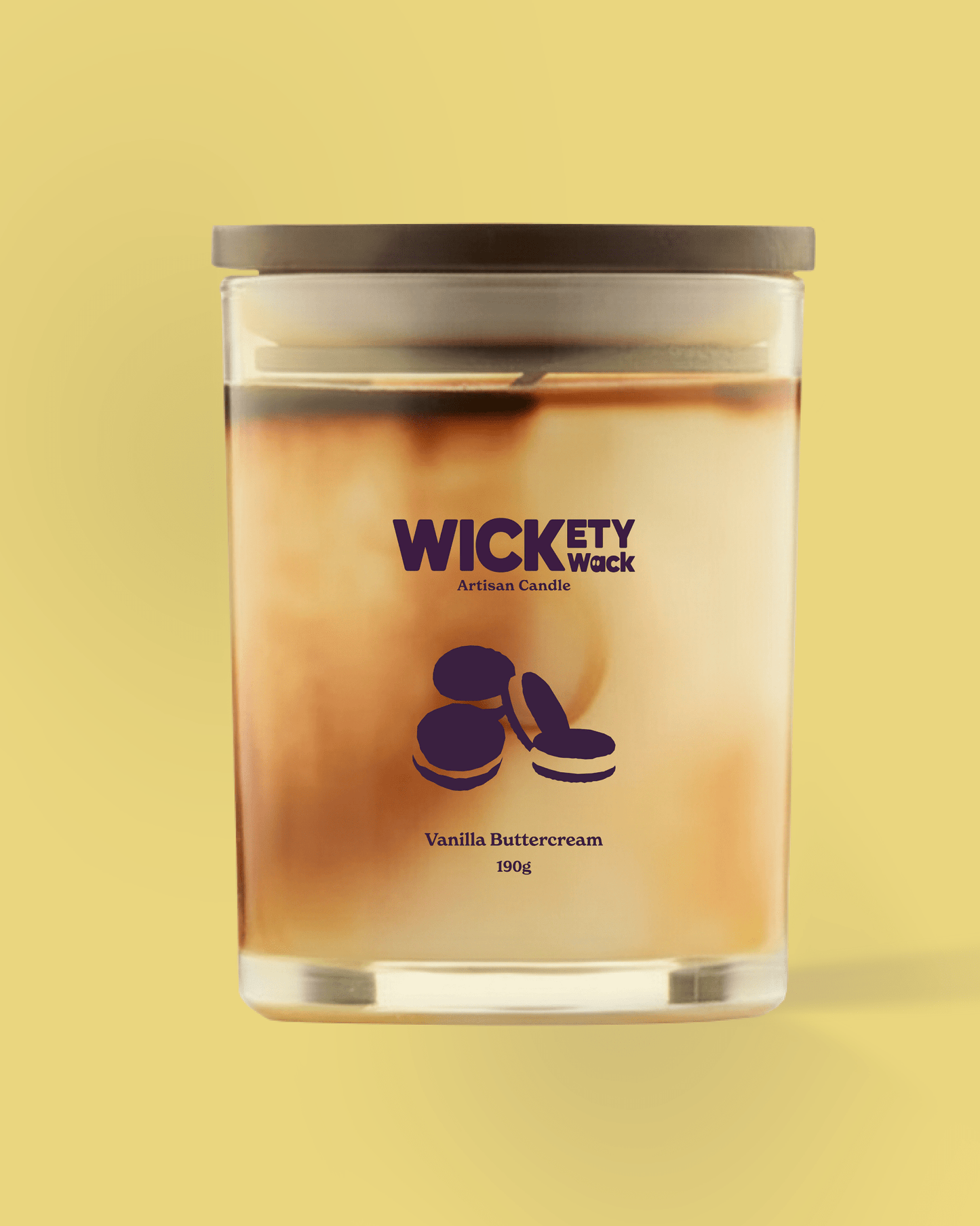 Vanilla Buttercream Candle (395g) - divasdenau