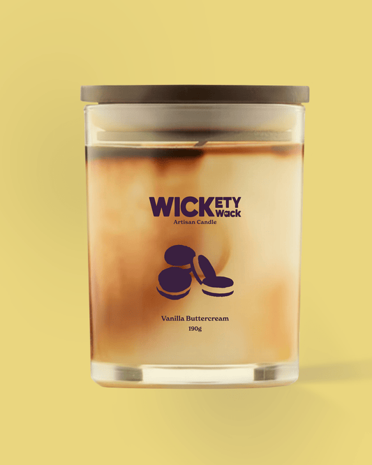 Vanilla Buttercream Candle (395g) - divasdenau
