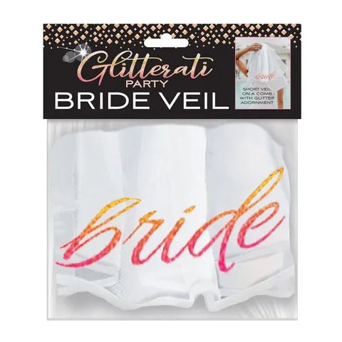 Glitterati - Bride Veil | Elegant Bridal Accessory for Weddings - divasdenau
