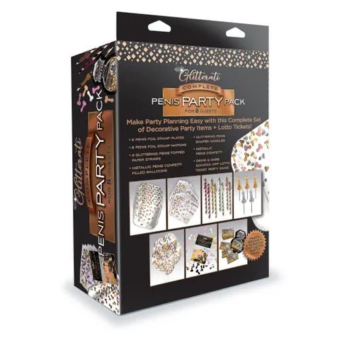Glitterati Complete Penis Party Pack - divasdenau