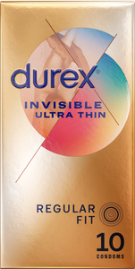 Durex - Invisible - Ultra Thin - 10 Pack