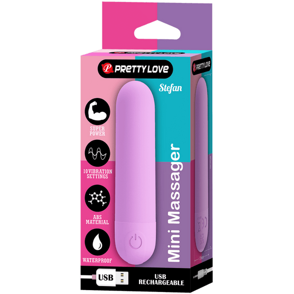 Pretty Love - Mini Massager Bullet Vibe - Purple - divasdenau