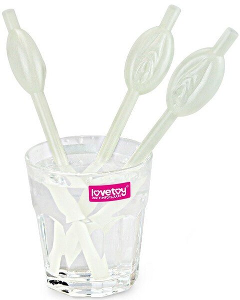 Pussy Straws - Glow in the Dark - 9 Pack - divasdenau