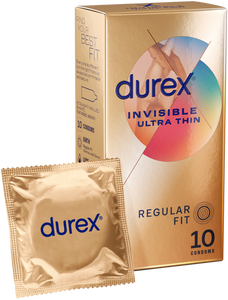 Durex - Invisible - Ultra Thin - 10 Pack