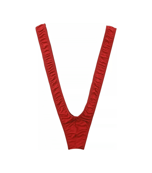 Mankini - Green/Red/Black - divasdenau