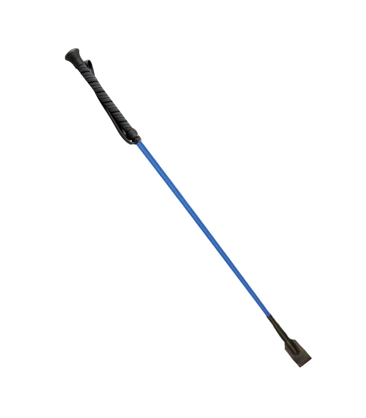 Classic Crop with Wrist Strap & Textured Grip - Blue - divasdenau