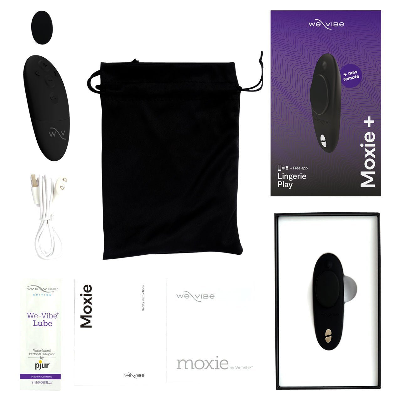 We-Vibe - Moxie+ - Black - divasdenau