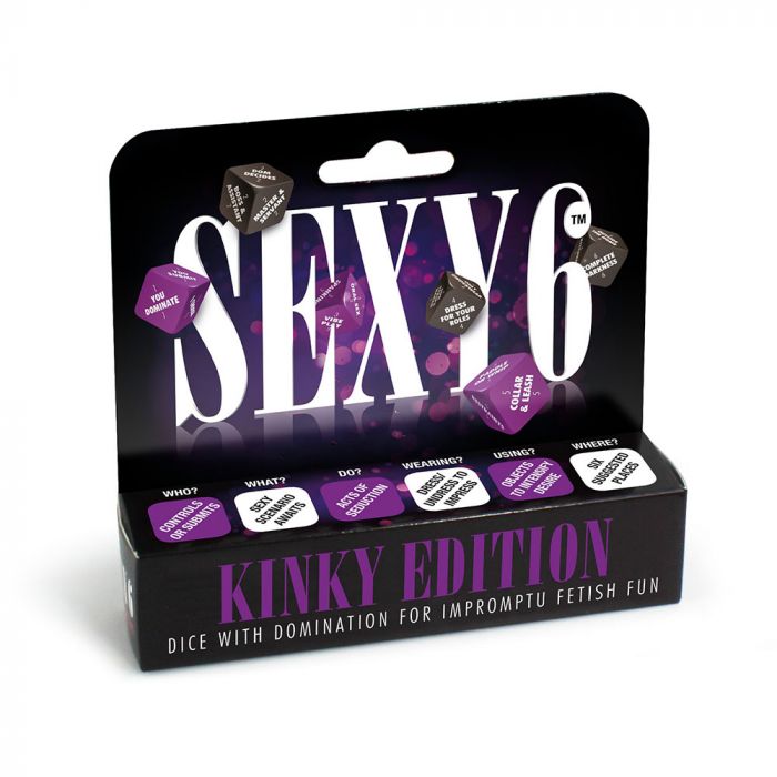Sexy 6 - Kinky Edition - Couples Dice - divasdenau