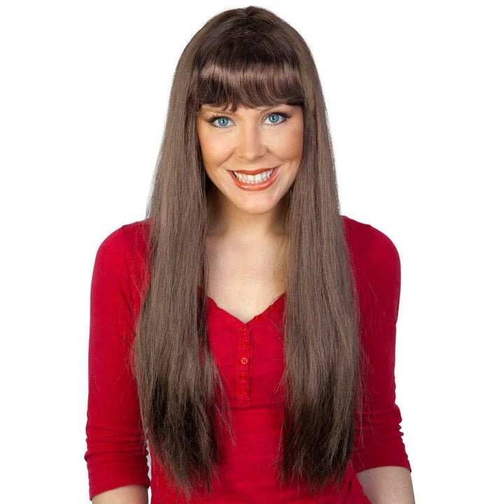 Tomfoolery - Jessica Brown Wig with Bangs