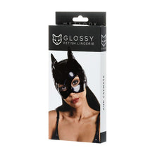 Load image into Gallery viewer, Glossy Wetlook Cat Mask