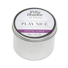 Load image into Gallery viewer, Fifty Shades of Grey Play Nice Vanilla Scented Candle 90g