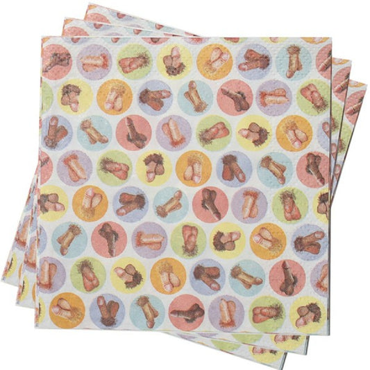 Dirty Napkins - Mini Penis & Mini Boobies - divasdenau
