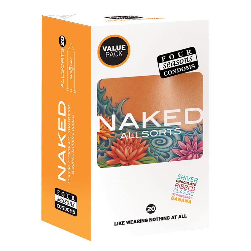 Naked - All-sorts - 20 Pack - divasdenau