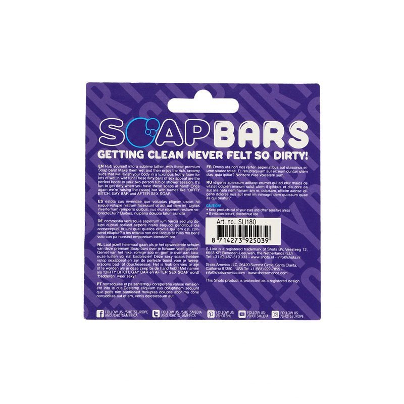S-Line Soap Bars: Dirty Bitch - divasdenau