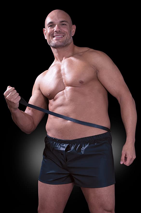 Obedience Boxer Boxer Brief with Leash - divasdenau