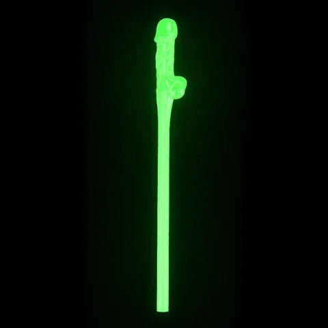 Willy Straws - Glow In The Dark - 9 Pack - divasdenau