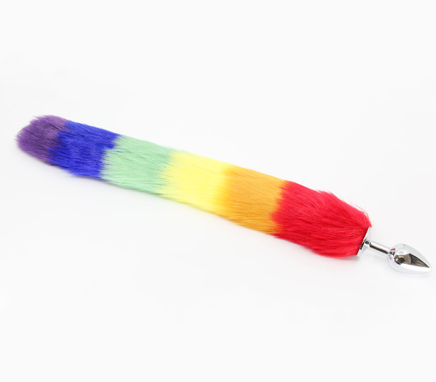 Fox Tail Metal Butt-Plug - Pride Edition - divasdenau