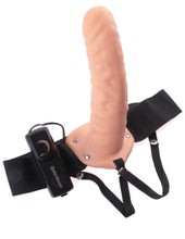 Load image into Gallery viewer, Fetish Fantasy Series - Vibrating Hollow Strap-On - 8&quot; - Flesh
