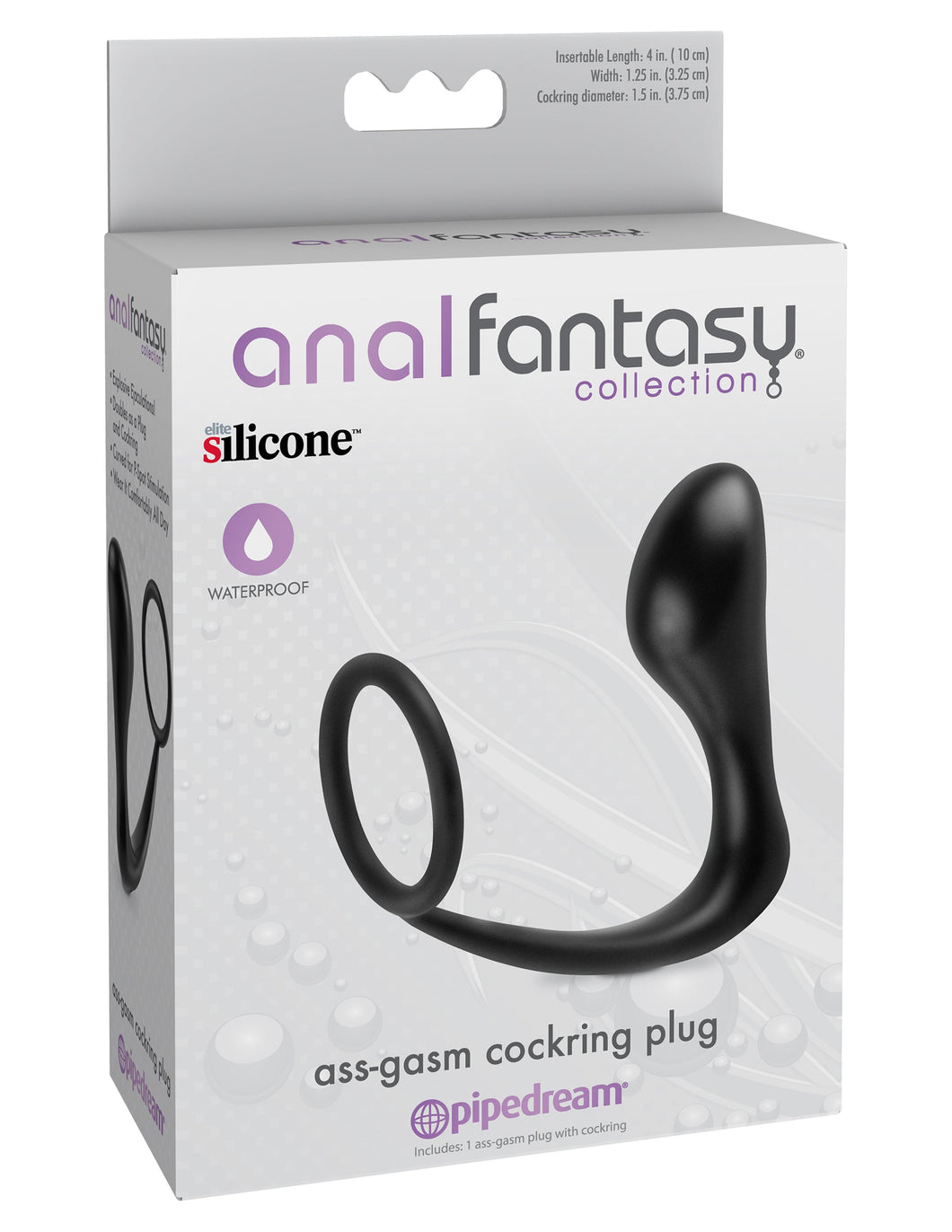Anal Fantasy Collection - Ass-Gasm Cockring Plug