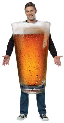 Get Real Beer Pint Adult Costume