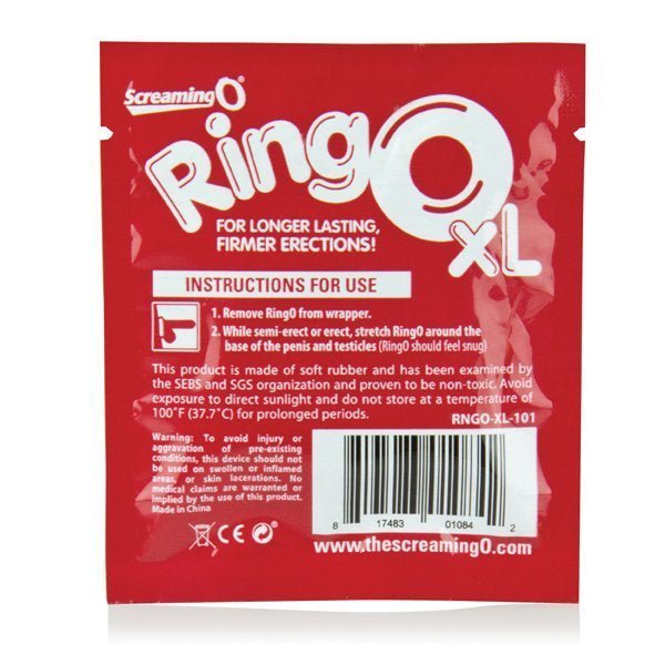 Screaming O - RingO - XL - Clear - divasdenau
