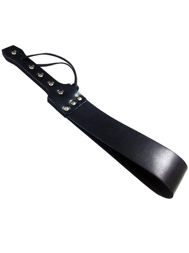 Leather Folded Paddle Black